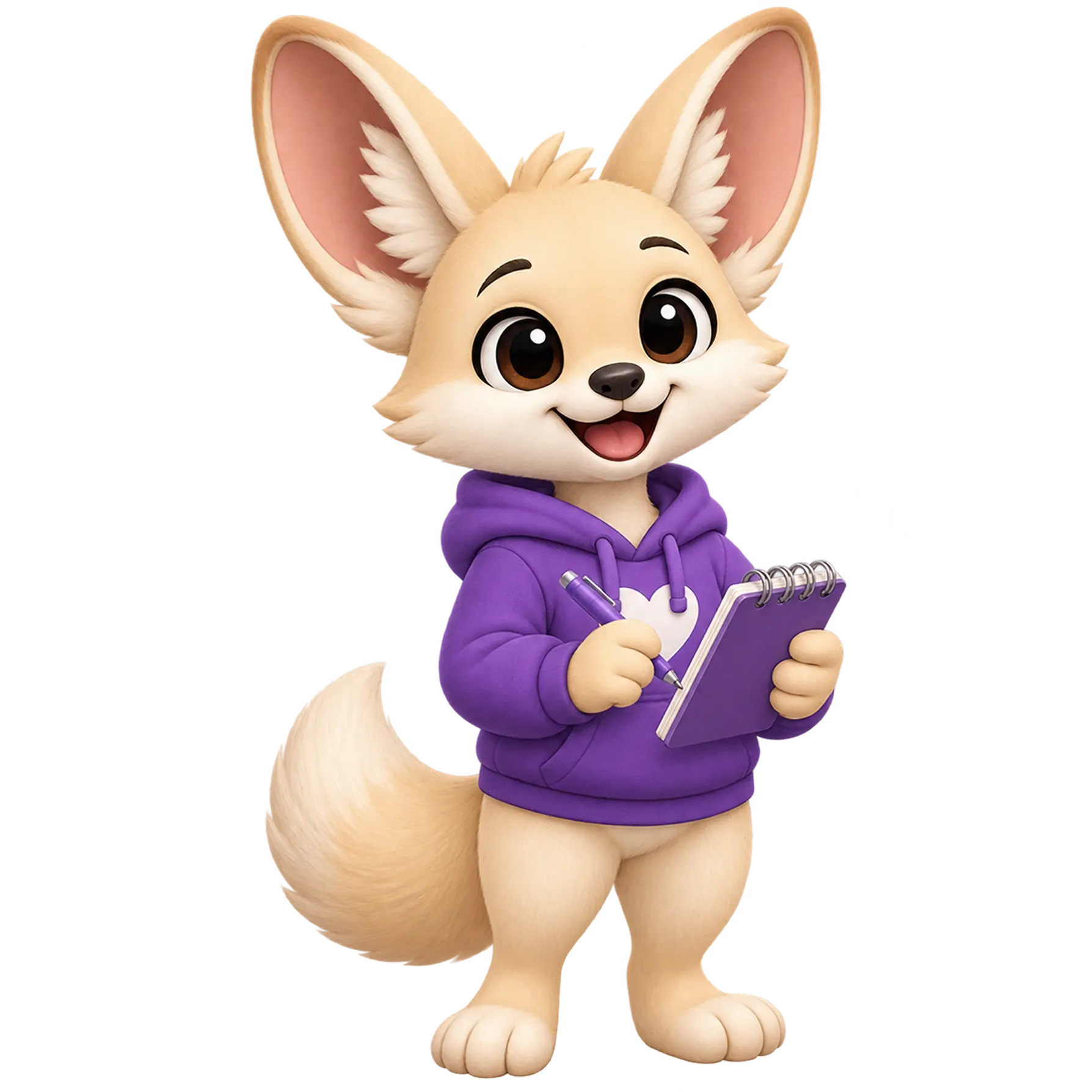 Caira fox taking notes on a checklist